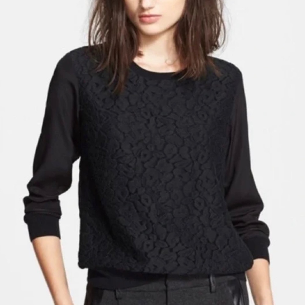 Vince. Silk Blend Top